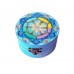 Cutie rotunda lemn cu model mandala 125723