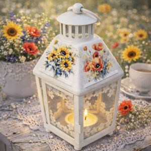 Idei de cadouri cu modele florale, trandafiri, maci, floarea soarelui, lavanda, model traditional, margarete